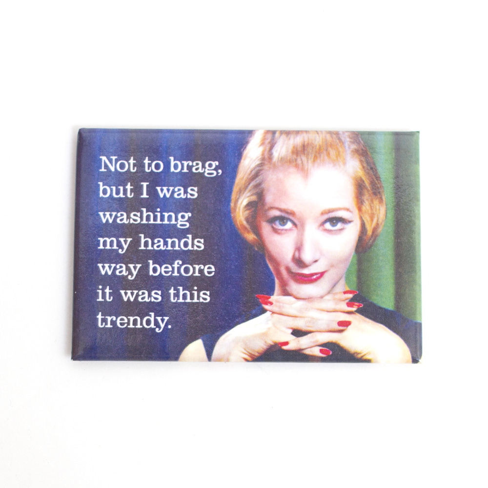Fashion Accessories, Ephemera, Magnets, Gifts, 2"x3", 441909, Not to Brag but